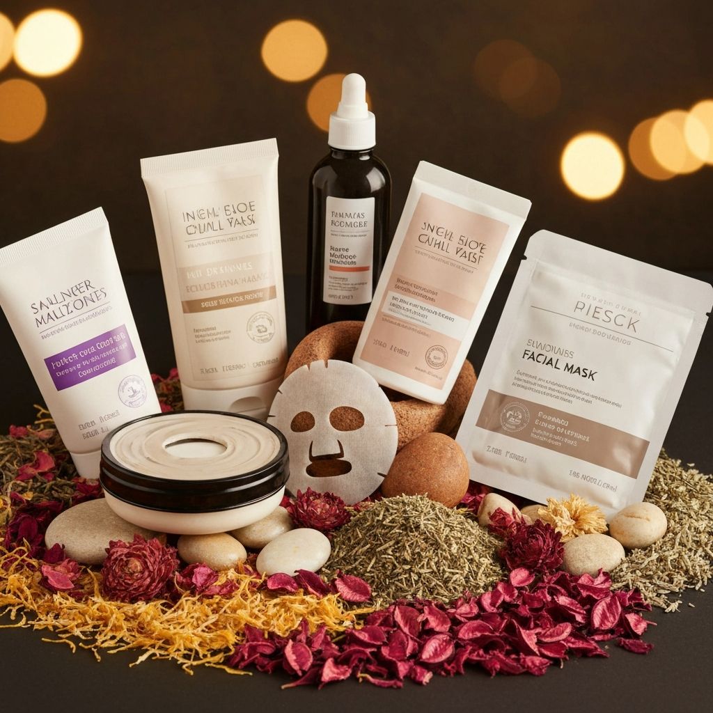 Mascarillas faciales nutritivas